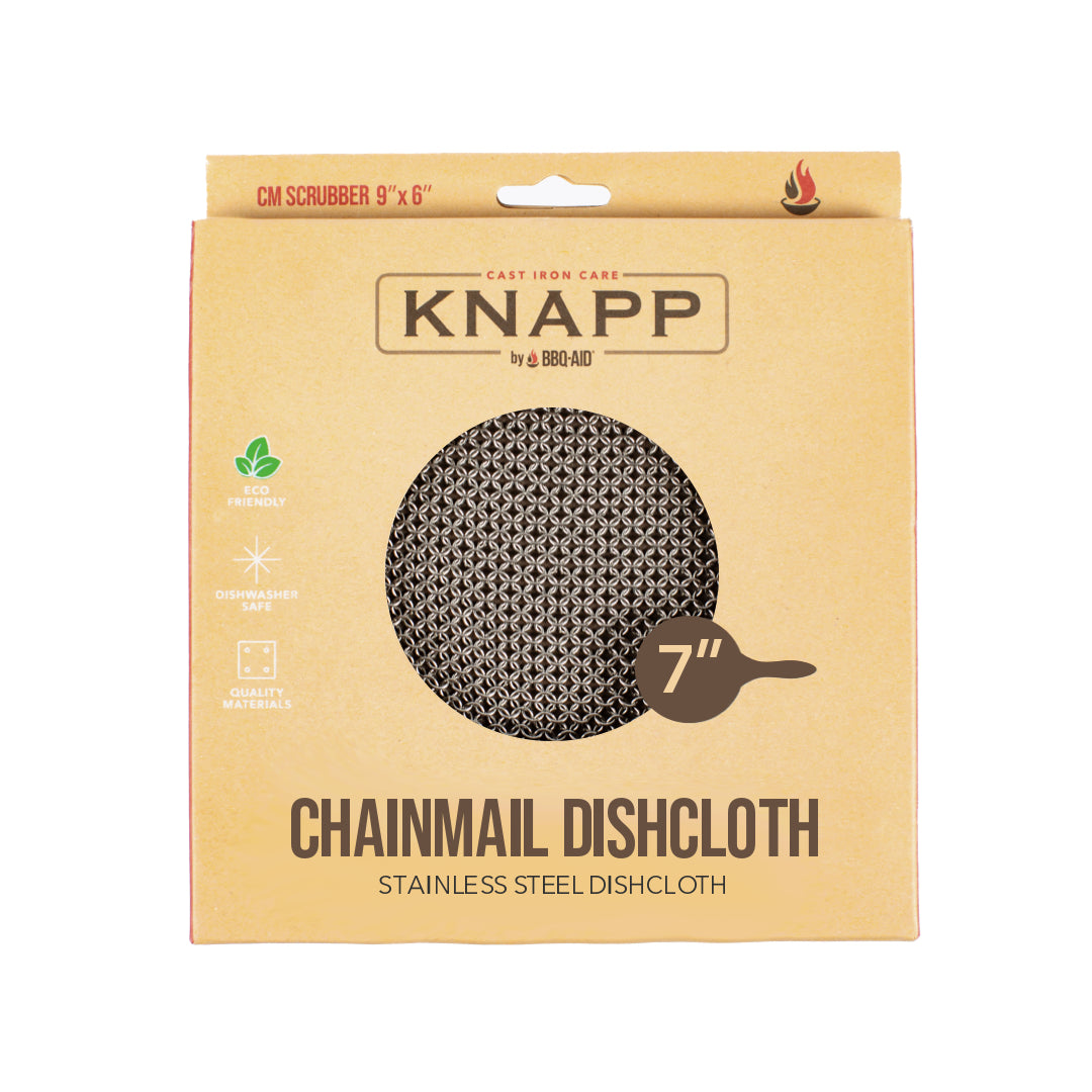 Chain Mail Dishcloth 5 x 7 — Kiss the Cook Wimberley