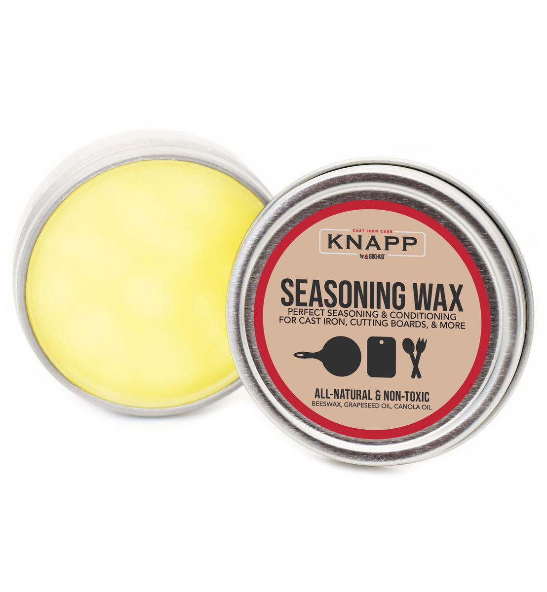Knapp Made Cast Iron Wax For Perfect Seasoning – Richard's Kitchen