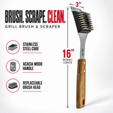 Grill Brush & Scraper