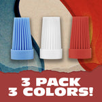 Red, White and Blue Basting Brush Replacement Heads (3 Pack)