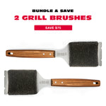 2 Bristle Free Grill Brushes