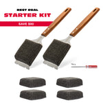2 Bristle Free Brush + 4 Replacement Heads