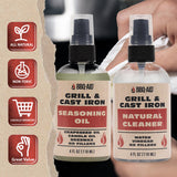 Grill Grate Seasoning and Cleaning Kit