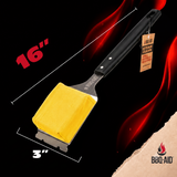 Steam Clean Brush & Scraper (Black)