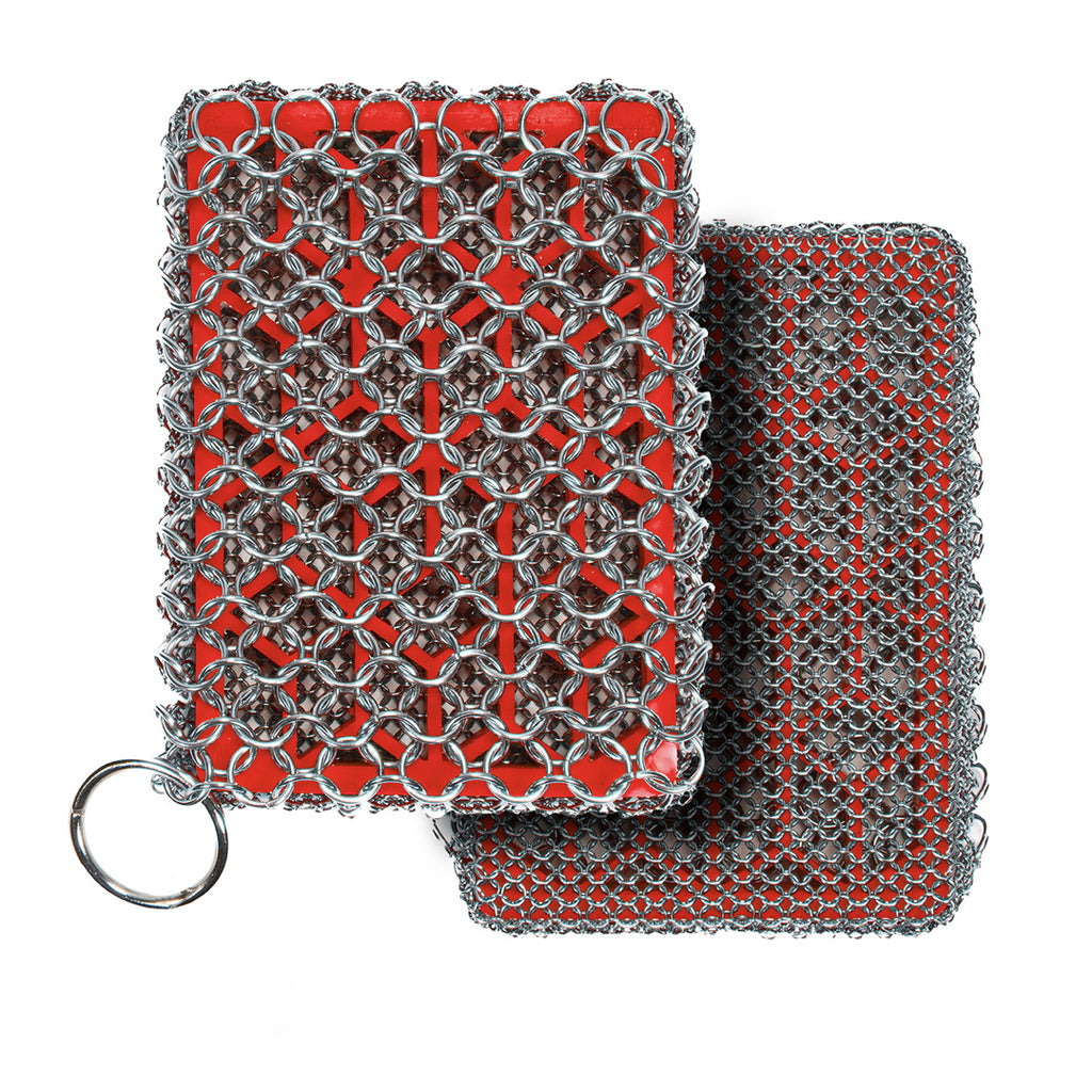 Greater Goods Cast Iron Chainmail Scrubber for Your Cast Iron