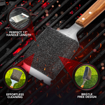 3 Pack - Bristle Free Grill Brush and Scraper