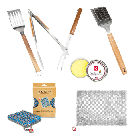 Grill Grate Seasoning and Cleaning Kit – BBQ-AID
