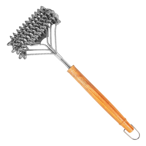 Bristle Free Grill Brush and Scraper – BBQ-AID