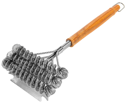 GRILLUMAID Grill Brush and Scraper Bristle Free – Safe Grill Brush Cle –  UmAid Products
