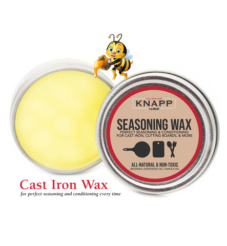Starter Kit for Iron Cookware (No.7 Beeswax)